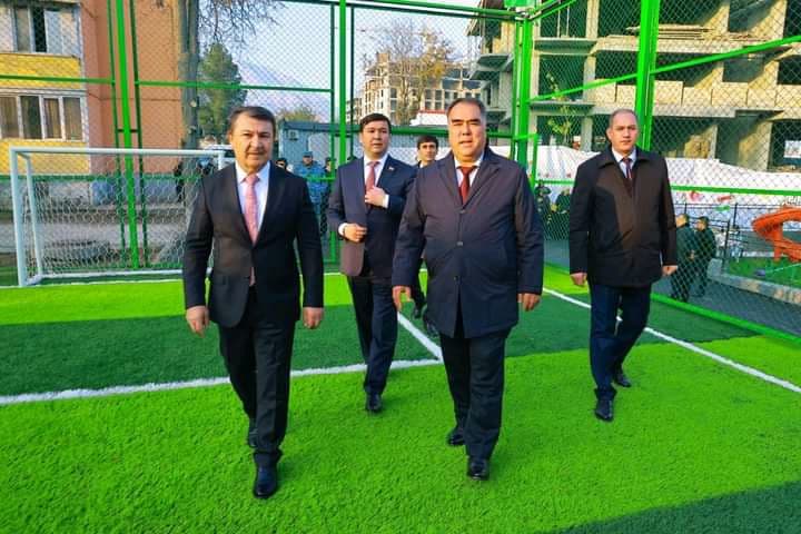 В Худжанде открылись спортивные сооружения