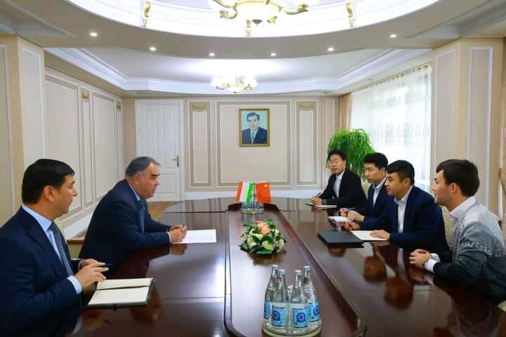 Встреча Председателя области Раджаббоя Ахмадзода с группой предпринимателей из Китайской Народной Республики