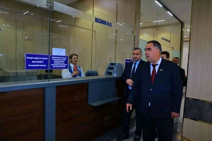 Открытие нового здания филиала закрытого акционерного общества " Душанбе Сити Банк” в городе Худжанде