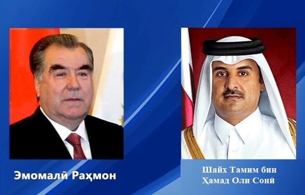 President Emomali Rahmon Congratulates Emir Sheikh Tamim bin Hamad Al Thani on Qatar’s Mediation Role in Iran–U.S. Peace Agreement