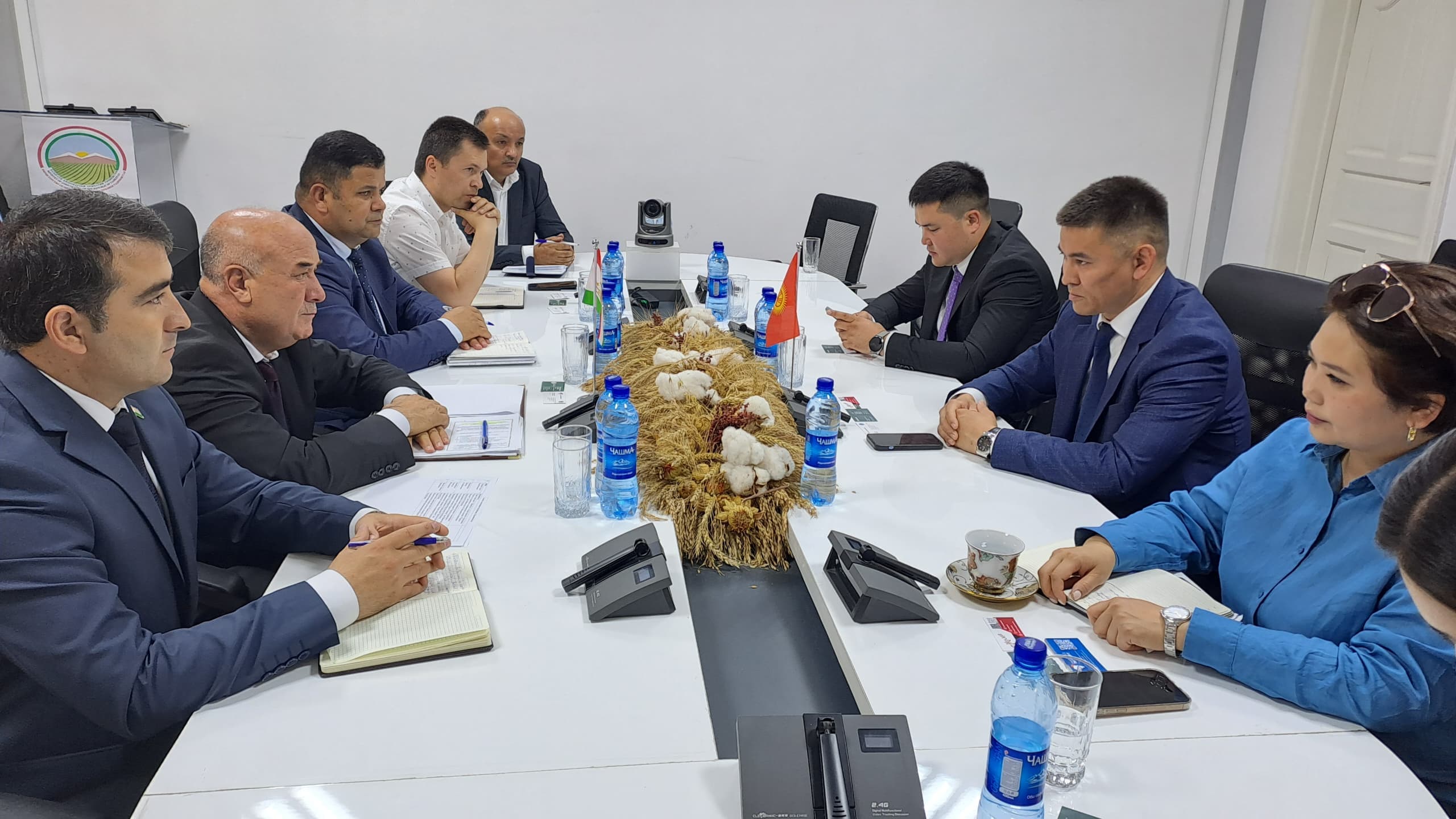 Meeting of the Deputy Minister of Agriculture of the Republic of Tajikistan with the delegation of the Kyrgyz Republic