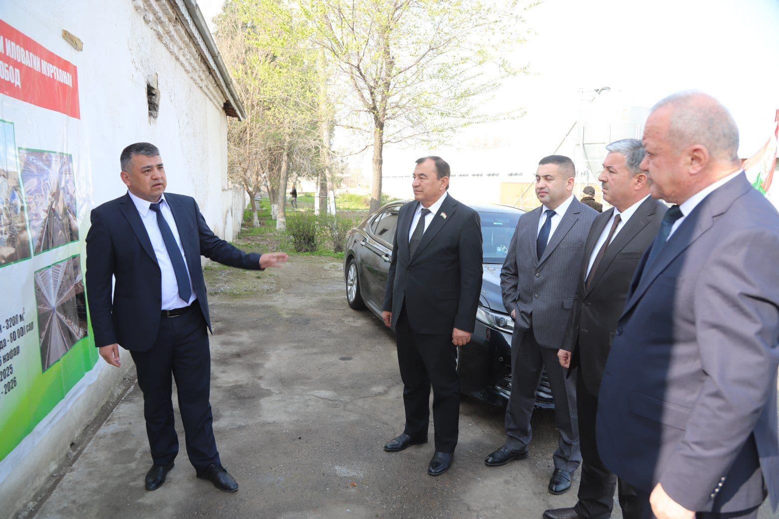 Ифтитоҳи иншооти иловагии ҷсп “зарнисор” дар ноҳияи Зафаробод