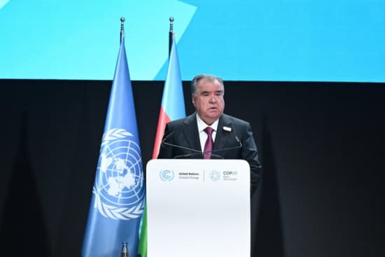 Выступление Президента Республики Таджикистан Эмомали Рахмона на Пленарном заседании 29-й Конференции сторон Рамочной конвенции ООН об изменении климата