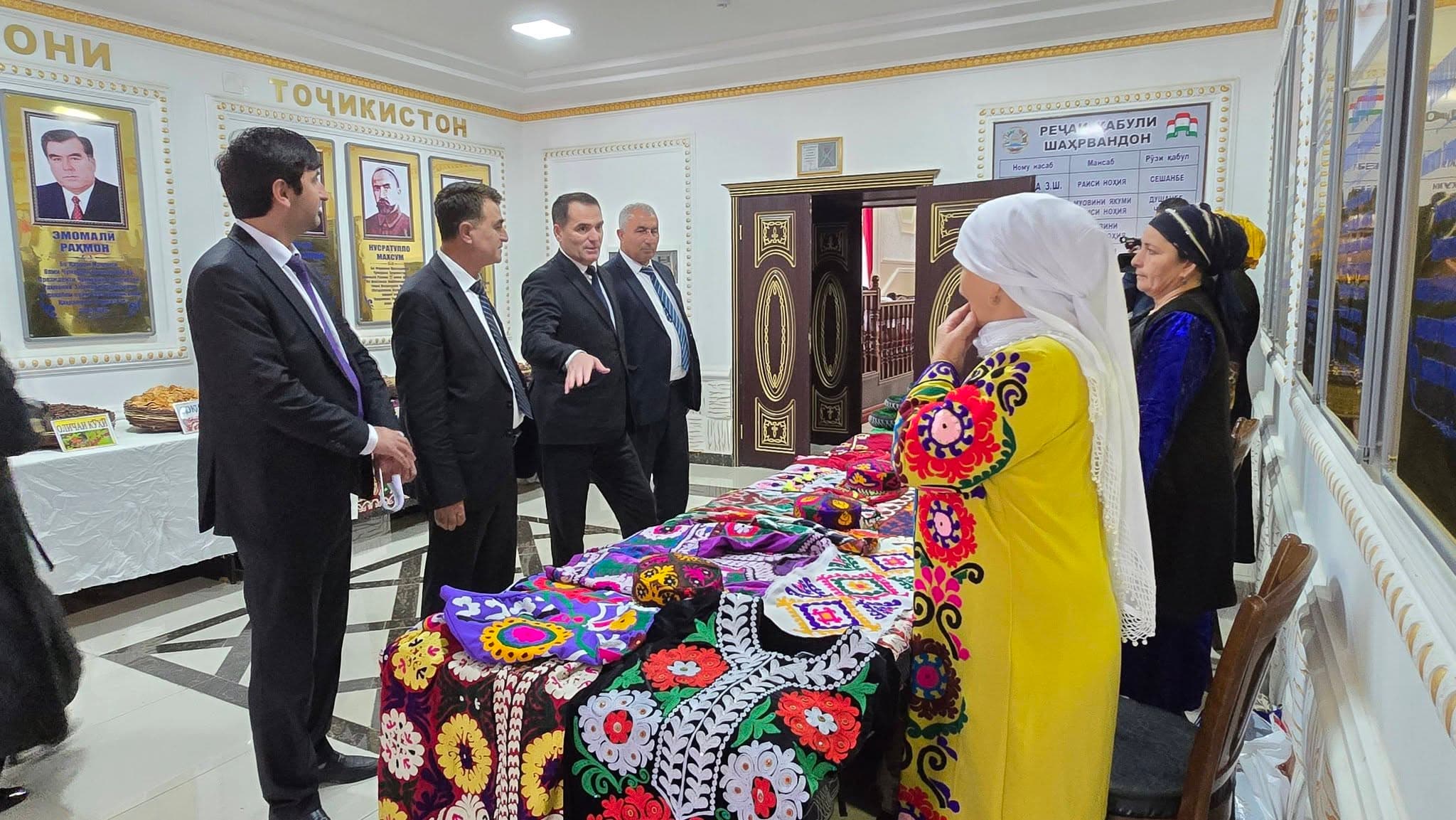 ADVISORY COUNCIL UNDER THE CHAIRMAN OF SHAMSIDDIN SHOHIN DISTRICT ON IMPROVING THE INVESTMENT CLIMATE