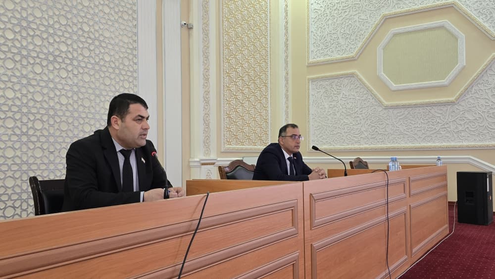 Баргузории нишасти матбуотӣ дар ноҳияи Шамсиддин Шоҳин
