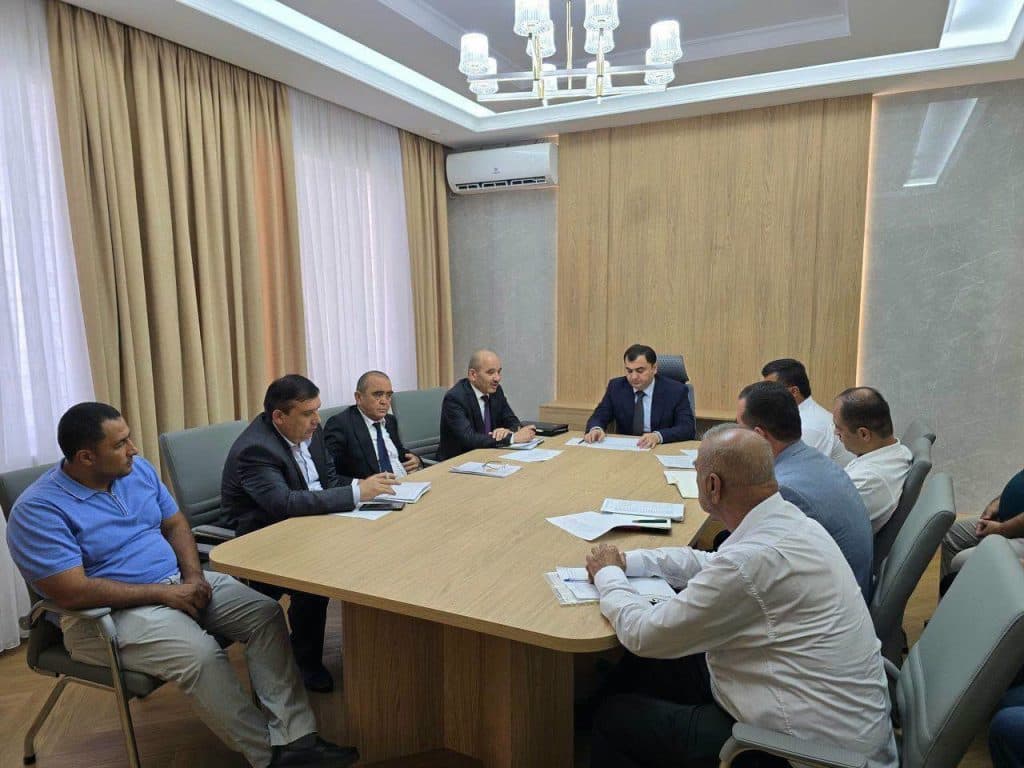 Встреча с заместителем министра сельского хозяйства Республики Таджикистан