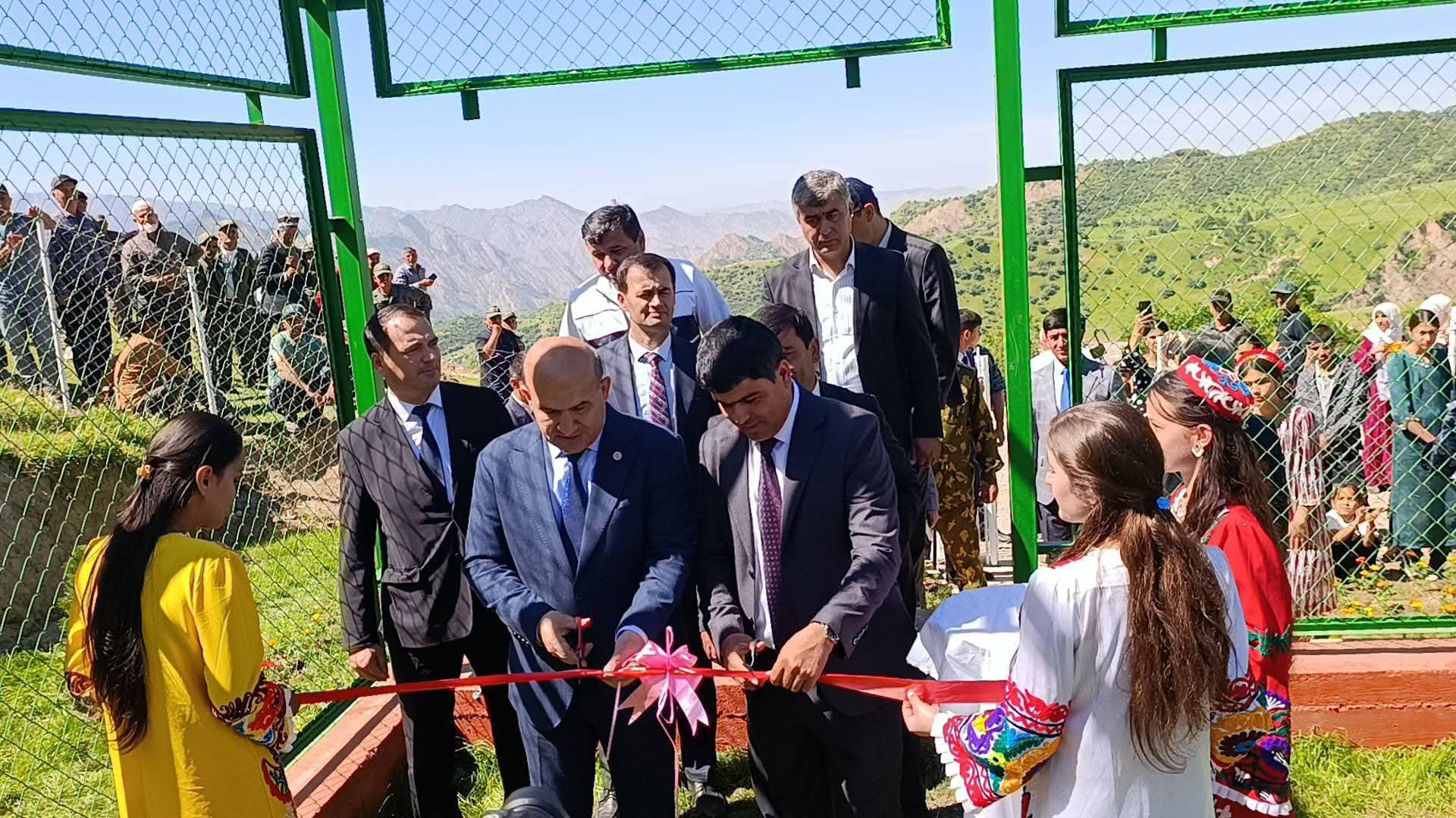 OPENING OF A SPORTS GROUND IN KAVOK VILLAGE OF SHAMSIDDIN SHOHIN DISTRICT