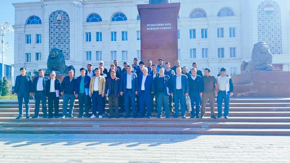 Проведение учебных занятий в рамках “Проекта устойчивого управления ландшафтами в Таджикистане”
