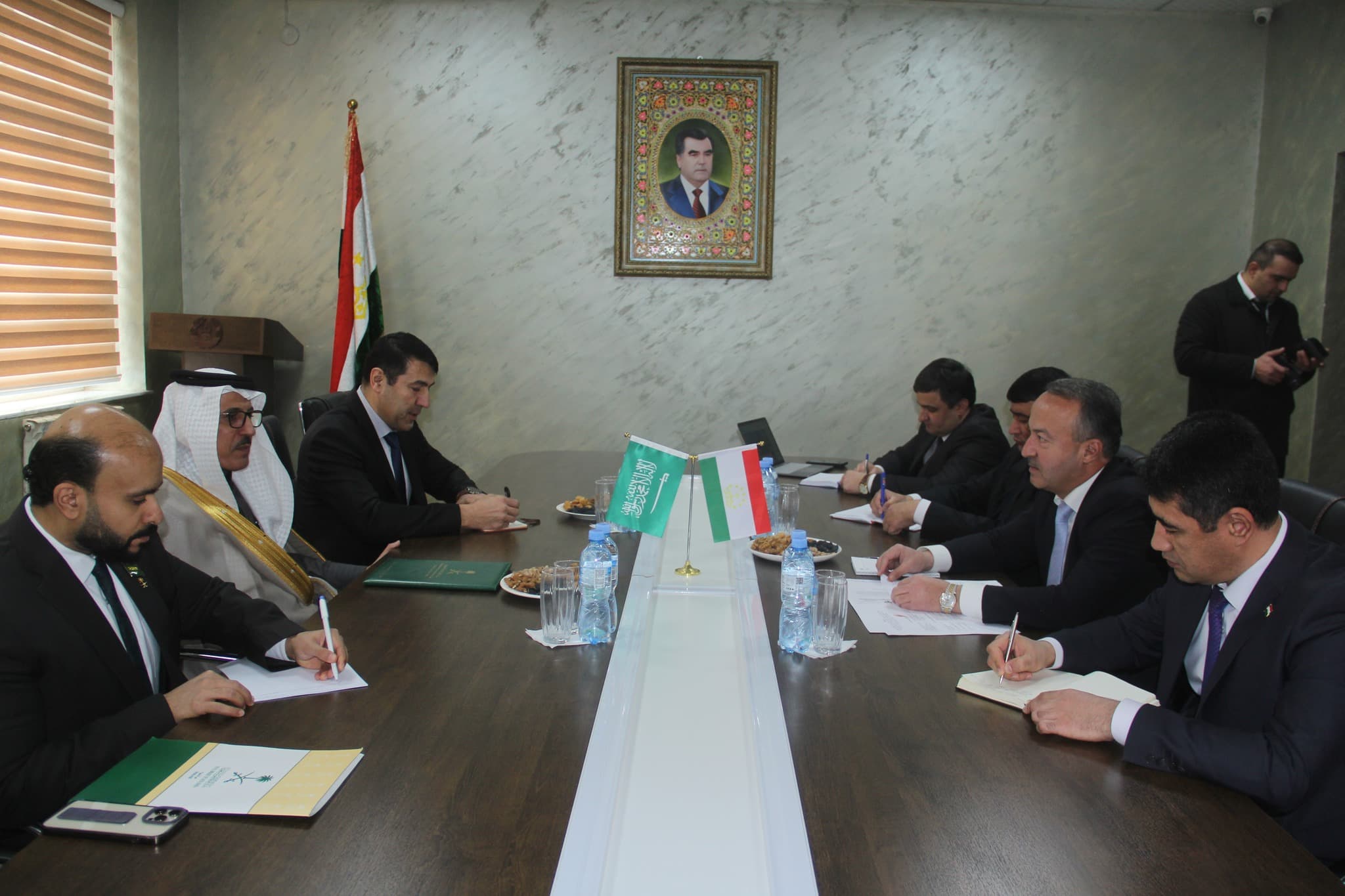 Meeting of the director of the Agency for export with the ambassador of the Kingdom of Saudi Arabia