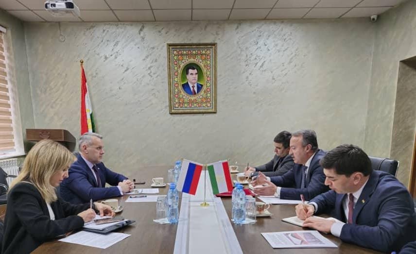 Meeting with the Trade representative of the Russian Federation in the Republic of Tajikistan