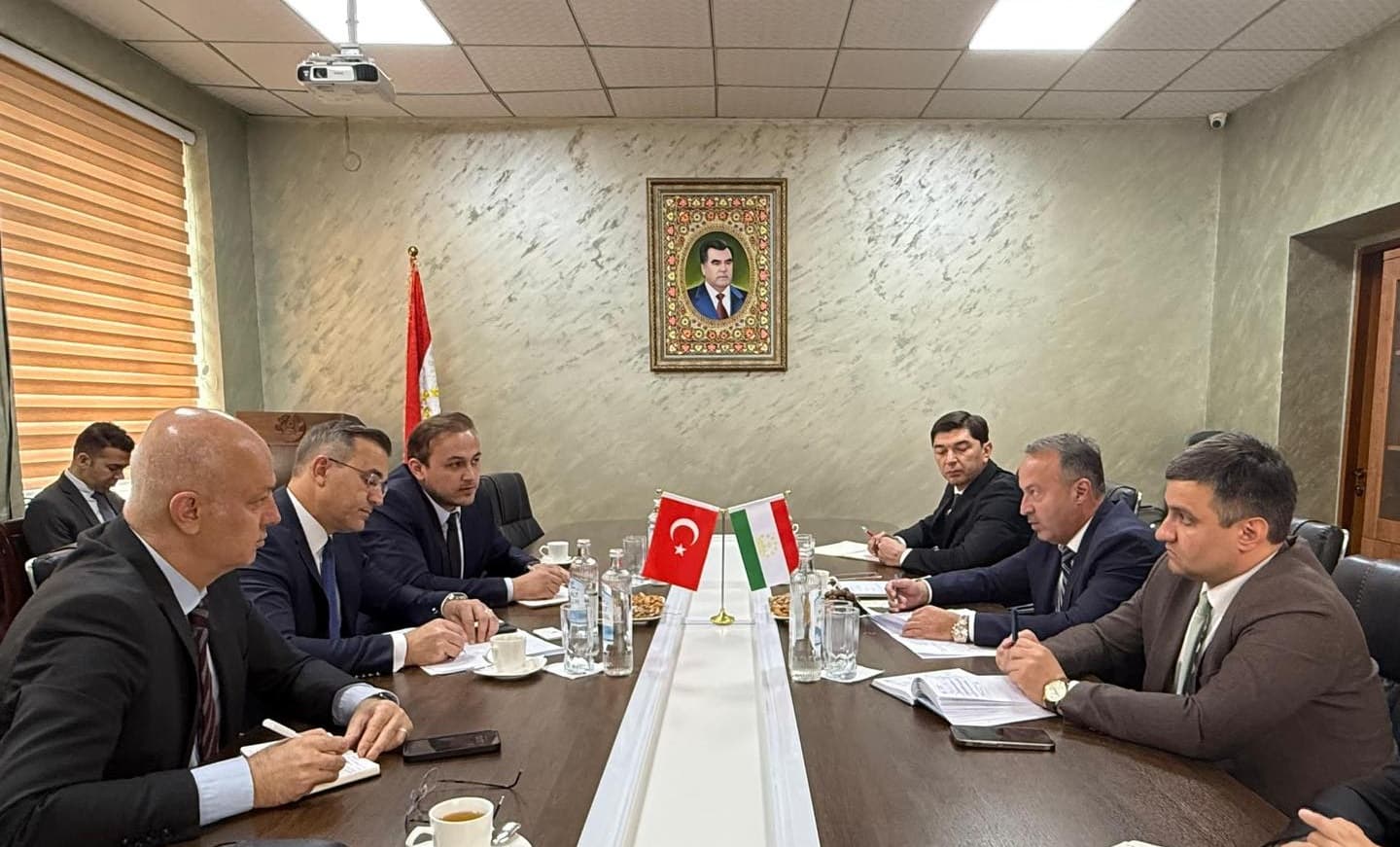 Meeting of the Director of the Agency for export with the Ambassador Extraordinary and Plenipotentiary of the Republic of Türkiye to the Republic of Tajikistan