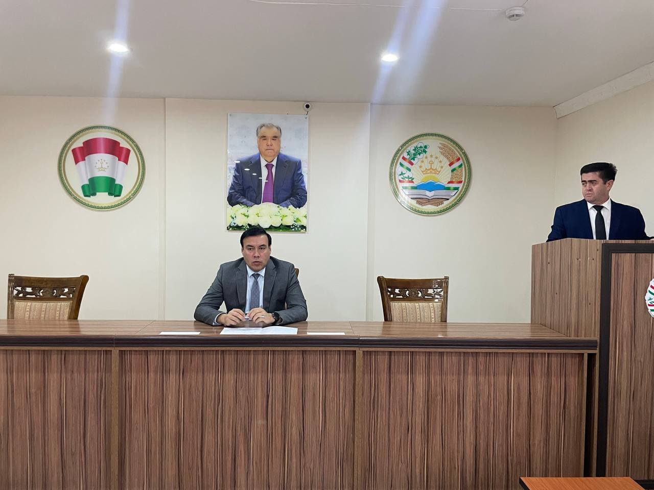Working meeting chaired by the Chairman of the Committee