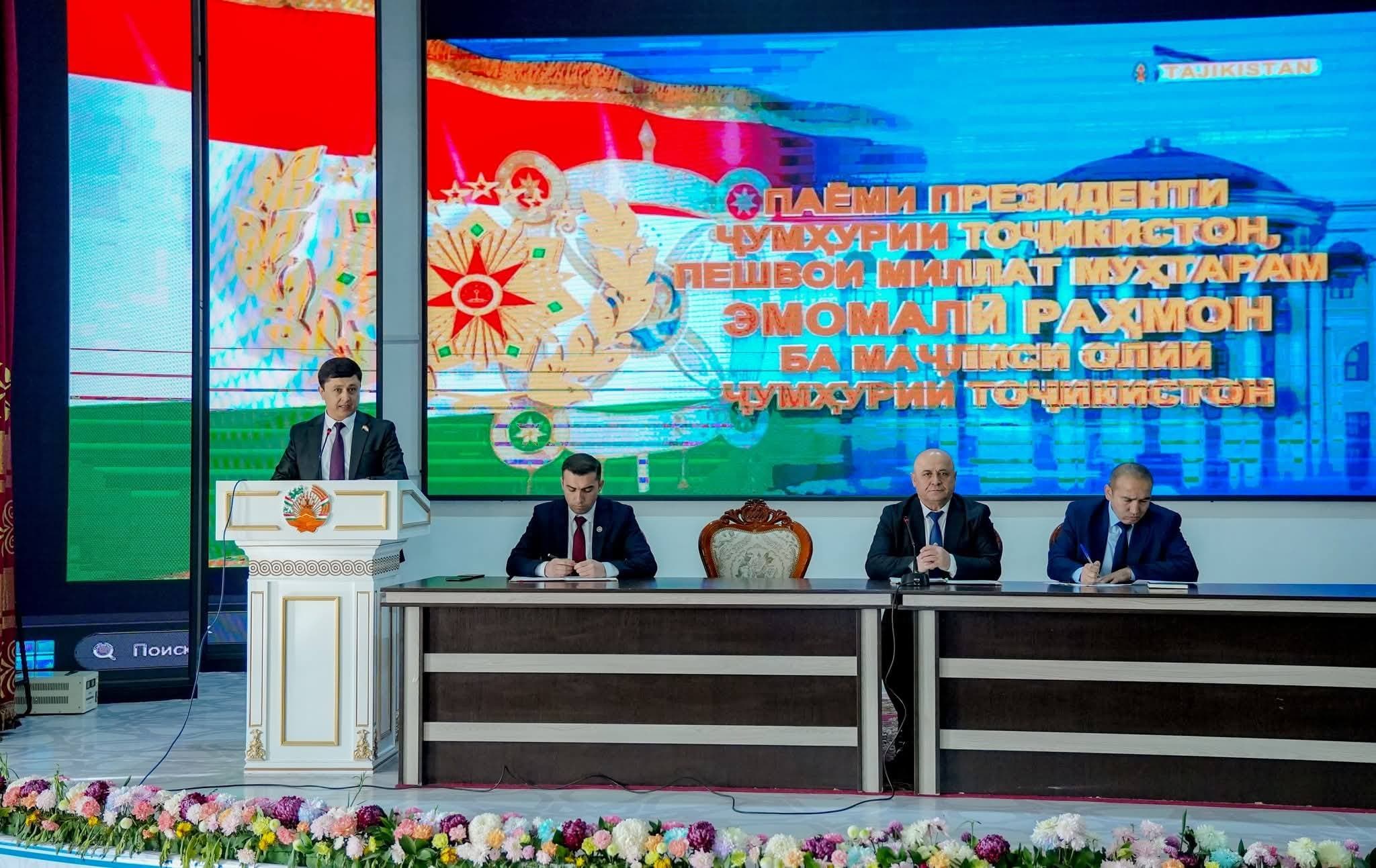 ПАЁМИ ПЕШВОИ МИЛЛАТ - РАҲНАМОИ РУШДИ ҶОМЕА
