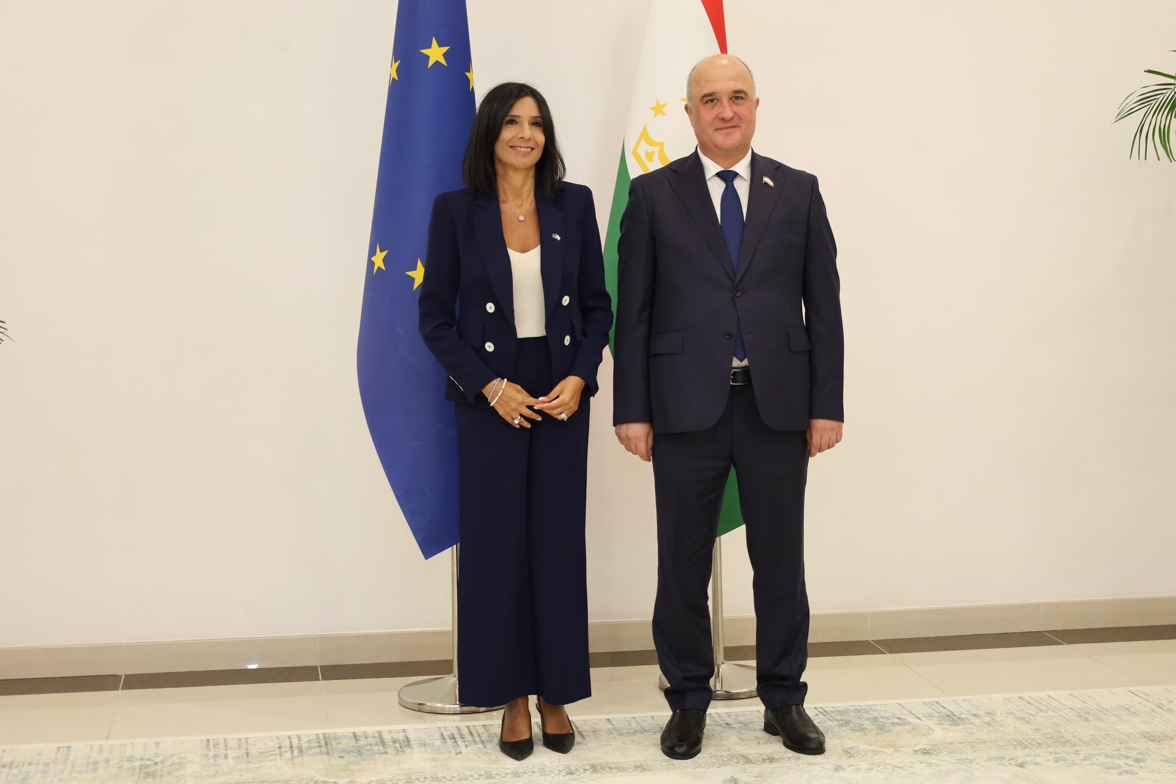 Meeting between the Chairman of the Majlisi Namoyandagon and the Head of the European Parliament Delegation