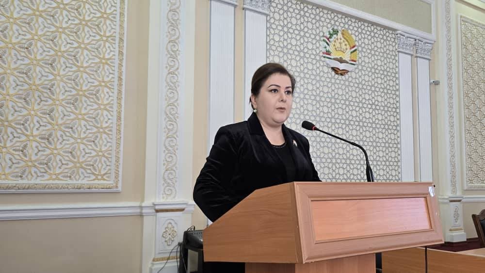 Saidvalizoda Barno Holds a Meeting with Constituents in Shamsiddin Shohin District
