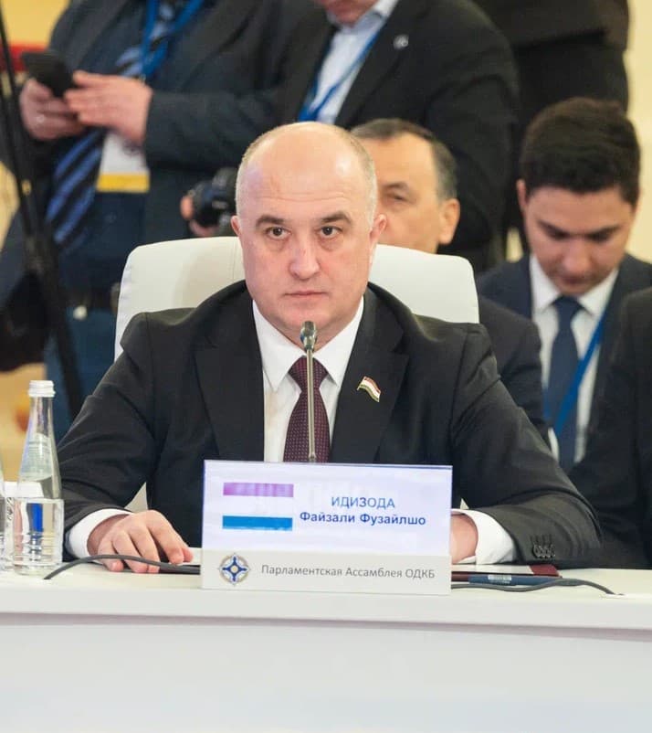Выступление Файзали Идизода на заседании Совета Парламентской ассамблеи ОДКБ