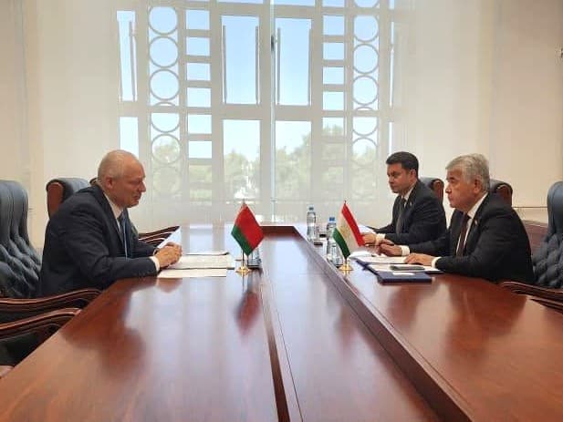 Встреча Гулзода Махмадшо с Николаем Колодкиным