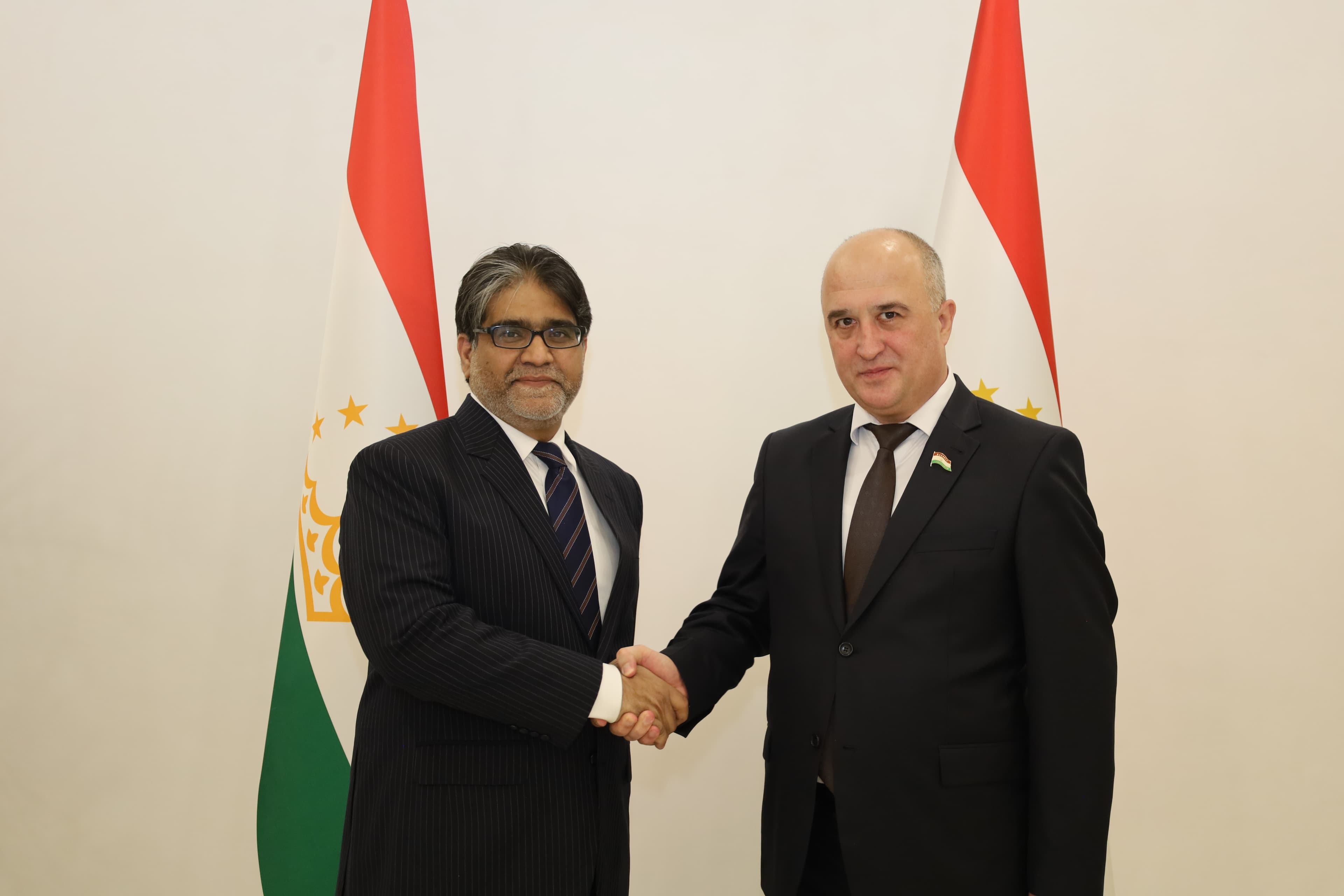 Faizali Idizoda Meets with the Ambassador of the Islamic Republic of Pakistan Muhammad Saeed Sarwar