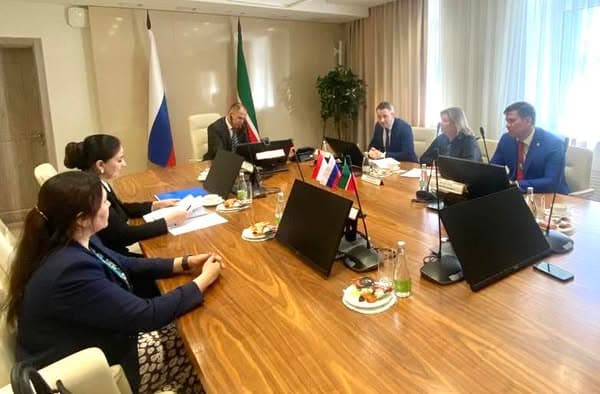 Meeting with the leadership of the Federal Service for Labour and Employment of Russia