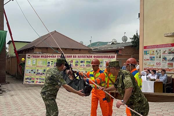 Машқи омӯзишӣ дар ноҳияи Шоҳмансури пойтахт