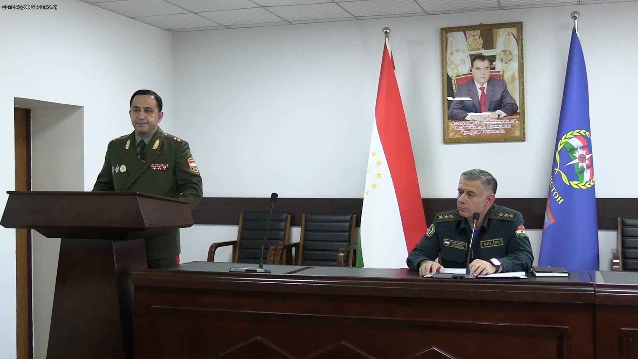 ВОХӮРИИ МУҲИМУ САРИВАҚТӢ БО ХИЗМАТЧИЁНИ ҲАРБӢ