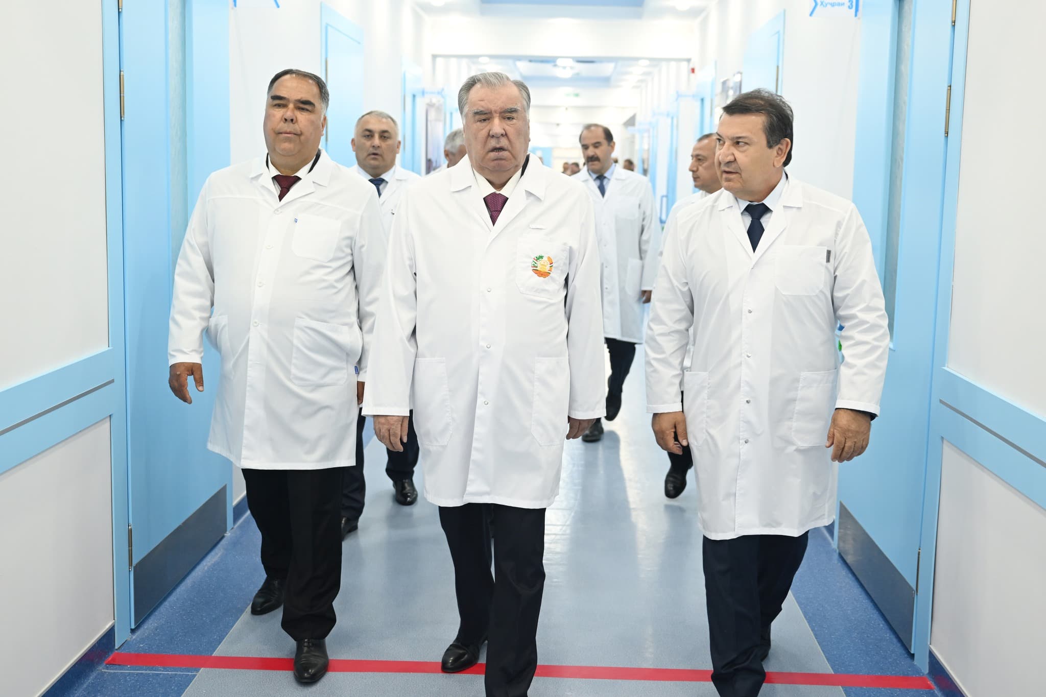 ИФТИТОҲИ БЕМОРХОНАИ МАРКАЗИИ НОҲИЯИ МАСТЧОҲ ВА ДУ ҲАВЗИ ОБИ НӮШОКӢ ДАР НОҲИЯИ МАСТЧОҲ