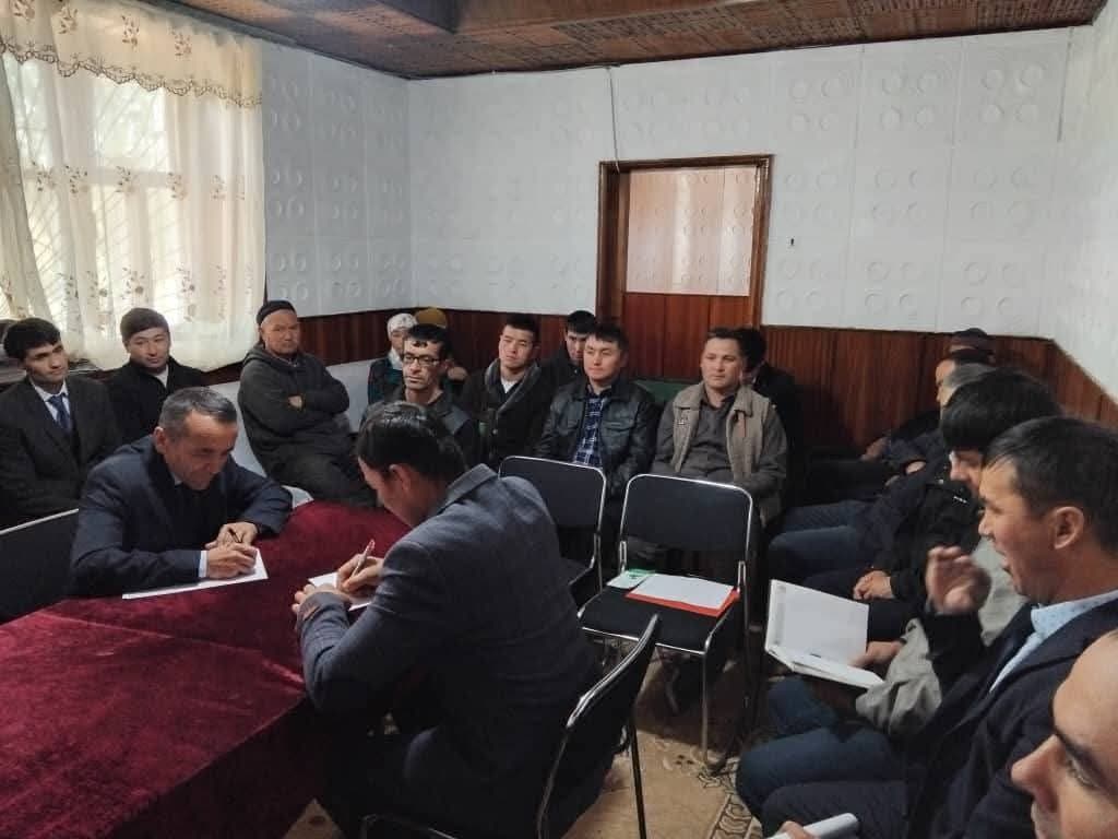 Продолжение проведения бесед и встреч в районе Лахш