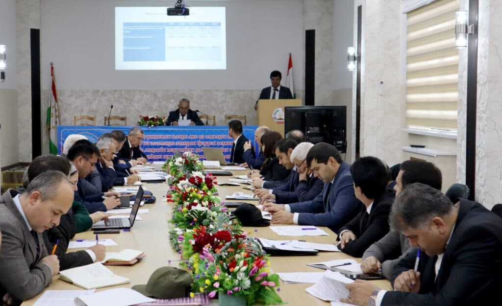 MEETING OF THE PRESIDIUM OF THE ACADEMY OF AGRICULTURAL SCIENCES OF TAJIKISTAN