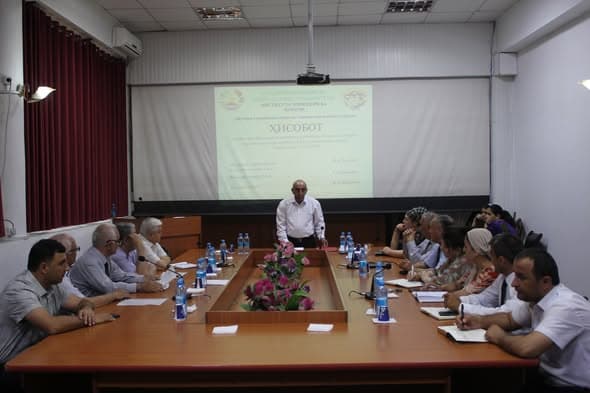 Today, on 09.06.2026, the regular meeting of the Academic Council of the Institute was held in the hall of the Institute of Livestock and Pasture Management of the Tajik Academy of Agricultural Sciences.