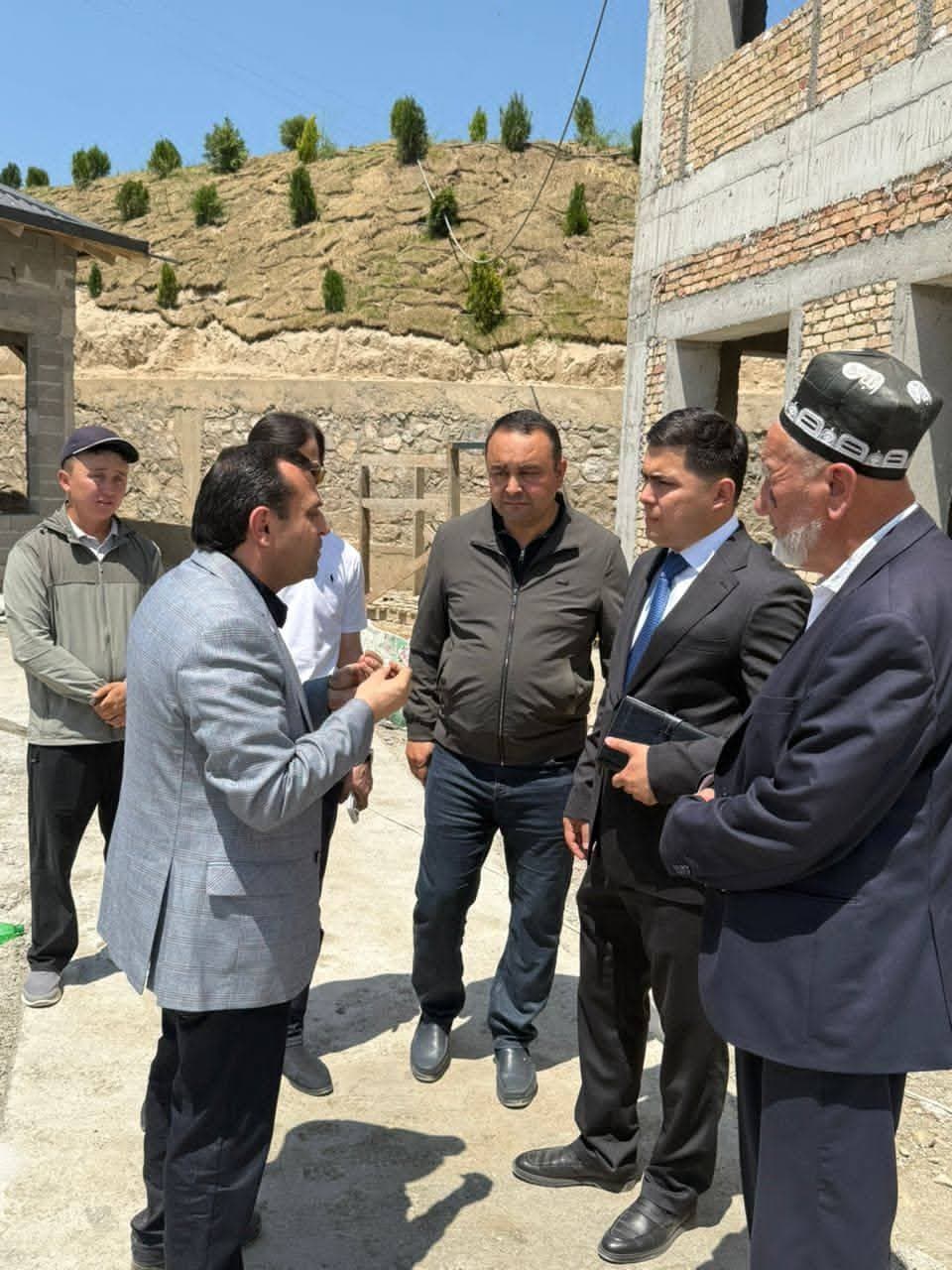 Head of the Antimonopoly Service Visits Shahriston District to Inspect the Construction of Jubilee Facilities