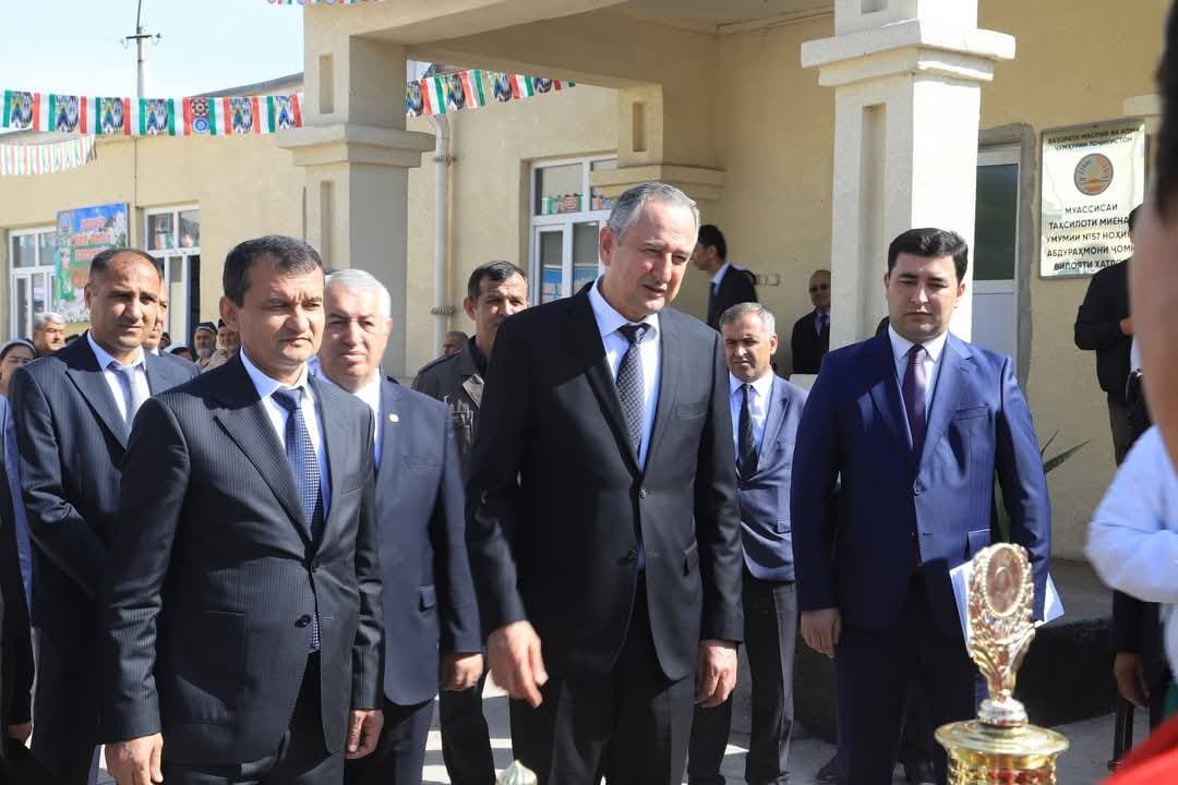 ИФТИТОҲИ МАЙДОНЧАИ ВАРЗИШӢ ДАР НОҲИЯИ АБДУРАҲМОНИ ҶОМӢ