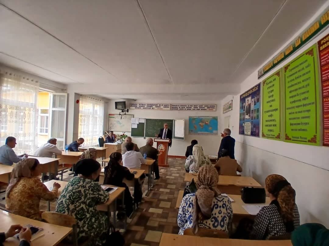СЕМИНАР -МАШВАРАТ  ДАР  ЛЕВАКАНТ: ТАРБИЯИ  ҲИССИ  ВАТАНДӮСТӢ  ДАР  ПАРТАВИ  ТАҶЛИЛИ  РӮЗИ  ҒАЛАБА