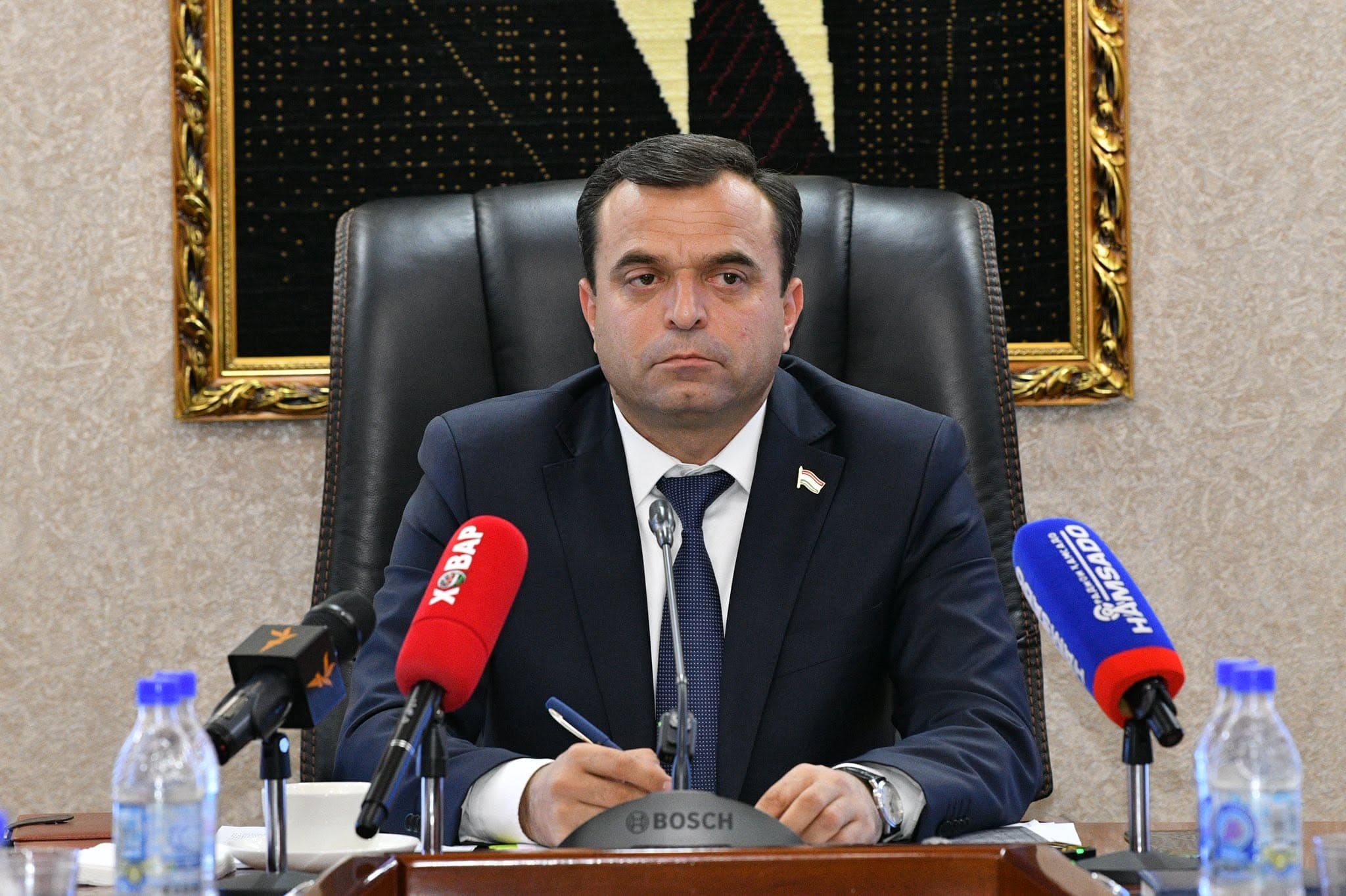 Press Conference at the Anti-Monopoly Service under the Government of the Republic of Tajikistan