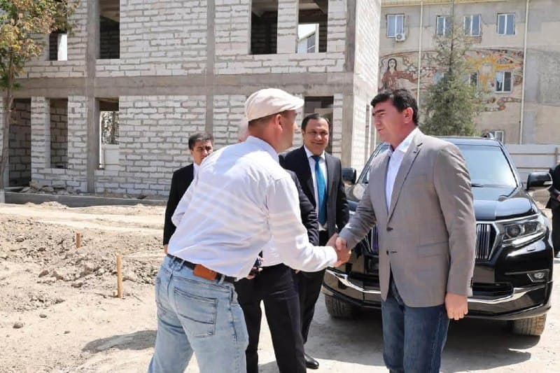 CHAIRMAN OF THE COMMITTEE FOR LOCAL DEVELOPMENT VISITS ANNIVERSARY FACILITIES IN JABBO-RASULOV DISTRICT
