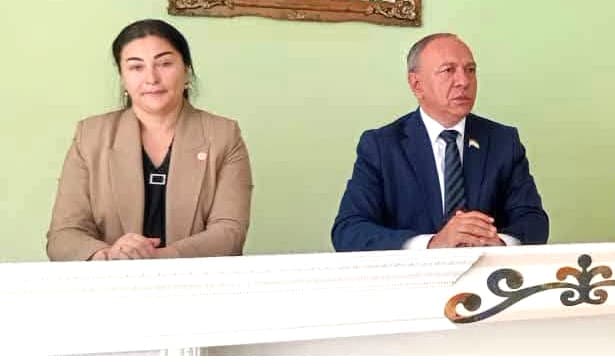 Shodizoda Parviz meets with voters in Sarazm village
