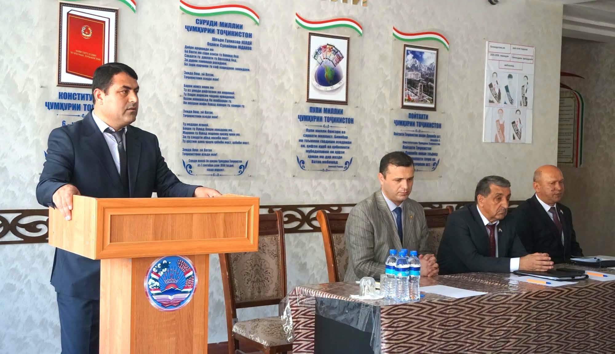 Meeting of Majlisi Namoyandagon Deputies with Residents of Kulob