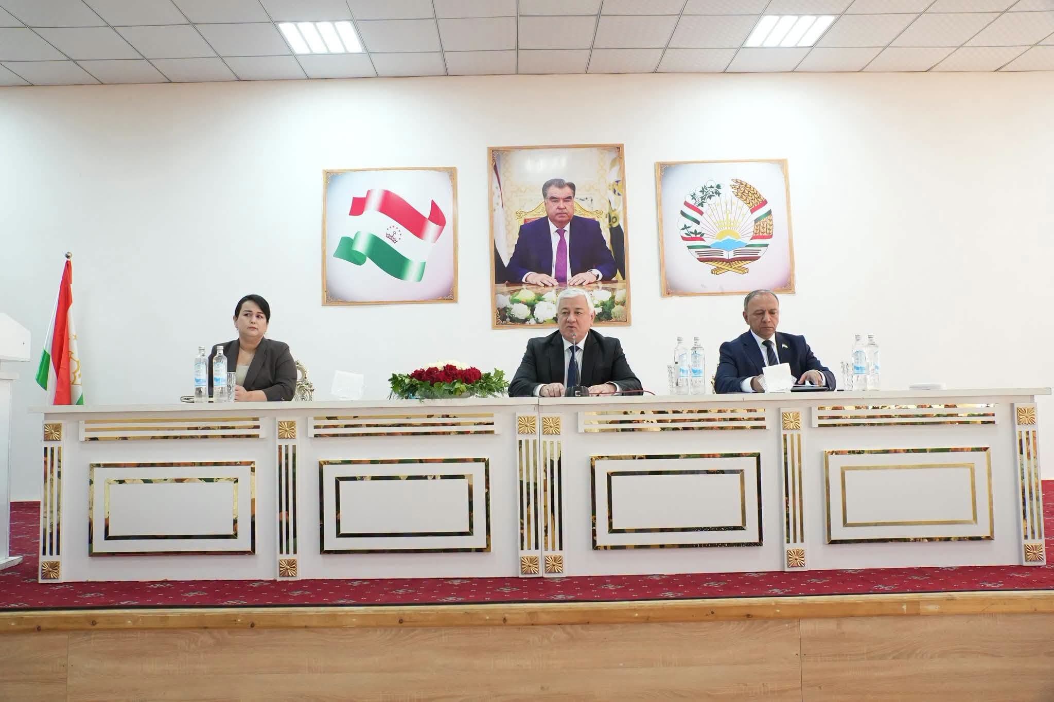 Shermuhammad Shohiyon and Parviz Shodizoda Meet with Voters in Panjakent