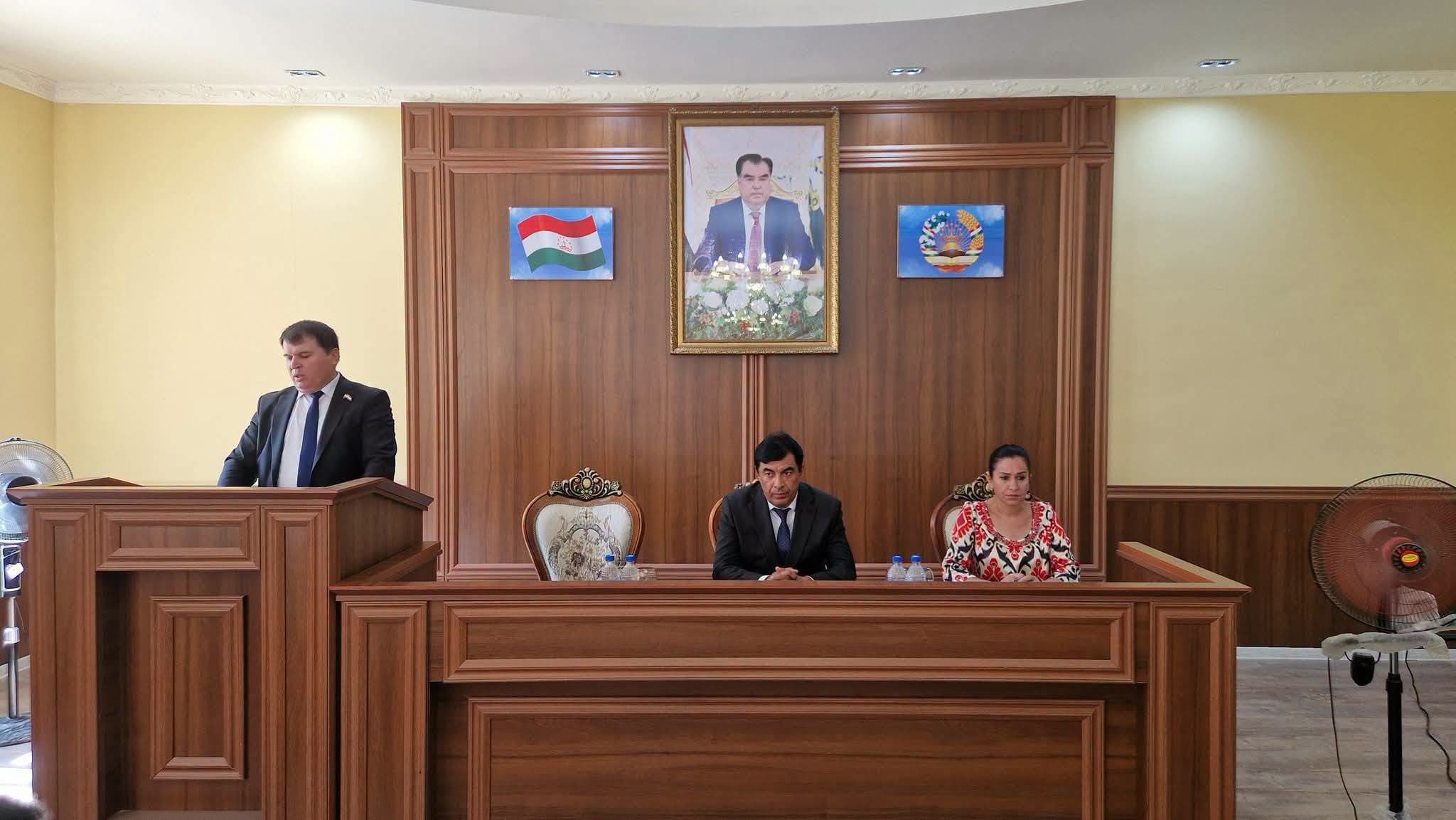 Safarzoda Hukmiddin Held a Meeting with Voters in Jaloliddini Balkhi District