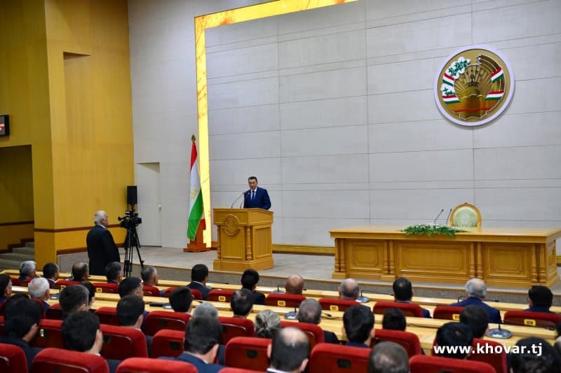 With the participation of the Prime Minister of Tajikistan, a ceremony was held to present state awards and prizes to representatives of various professions.