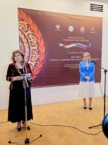 Opening of the exhibition "The Beauty of Tajikistan: Heritage for the Future" at the Museum and Exhibition Complex of the Russian Academy of Arts