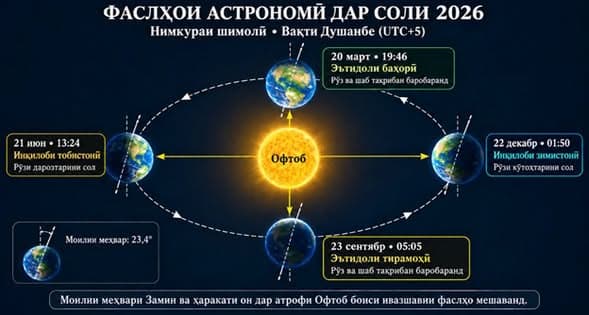 ЭЪТИДОЛИ ТИРАМОҲӢ - ОҒОЗИ ТИРАМОҲИ АСТРОНОМӢ