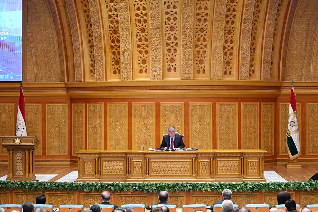 Extended Session of the Government of the Republic of Tajikistan