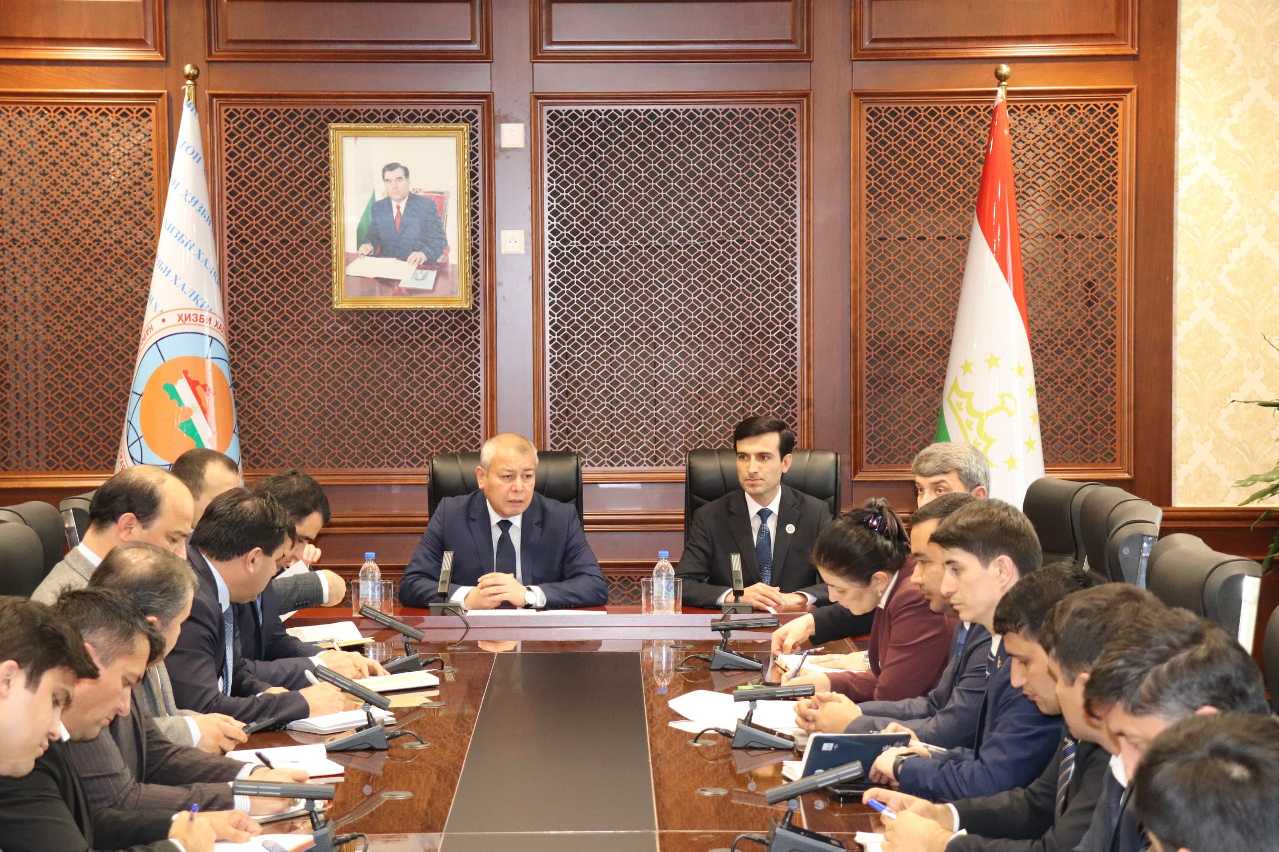A solemn summit was held in honor of the 30th anniversary of the People's Democratic Party of Tajikistan