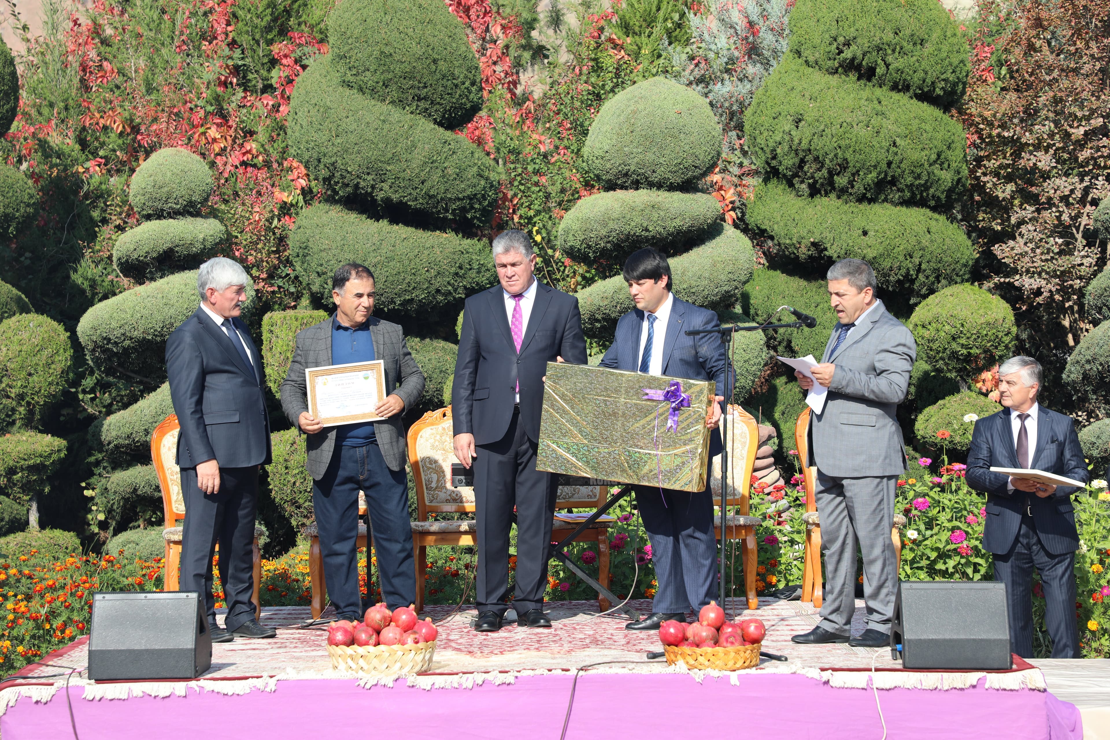 Festival-exhibition of pomegranate producers in the city of Norak