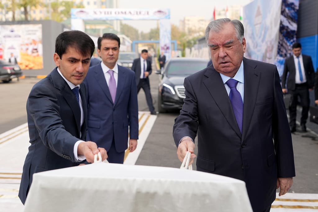 Commissioning of Shahdob LLC in the Shohmansur District of Dushanbe