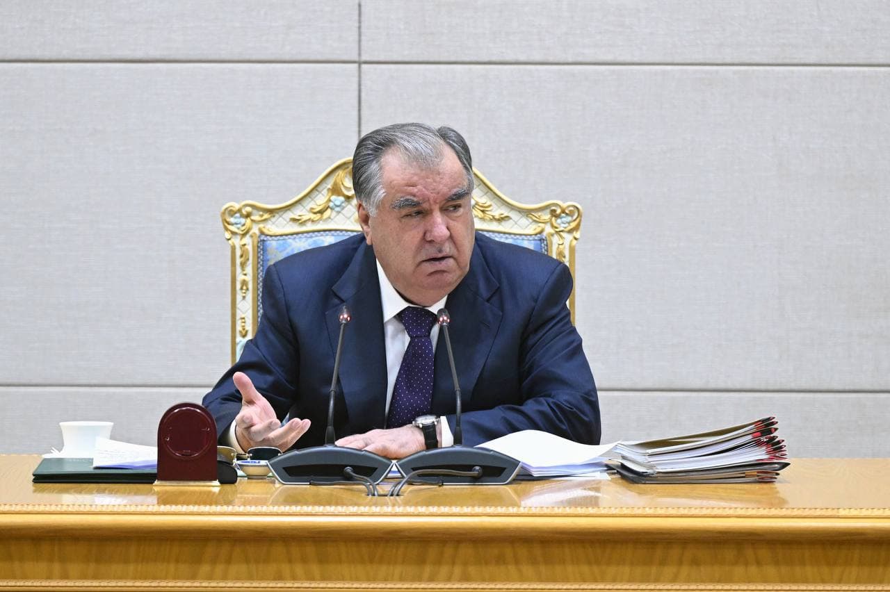 Заседание Правительства Республики Таджикистан