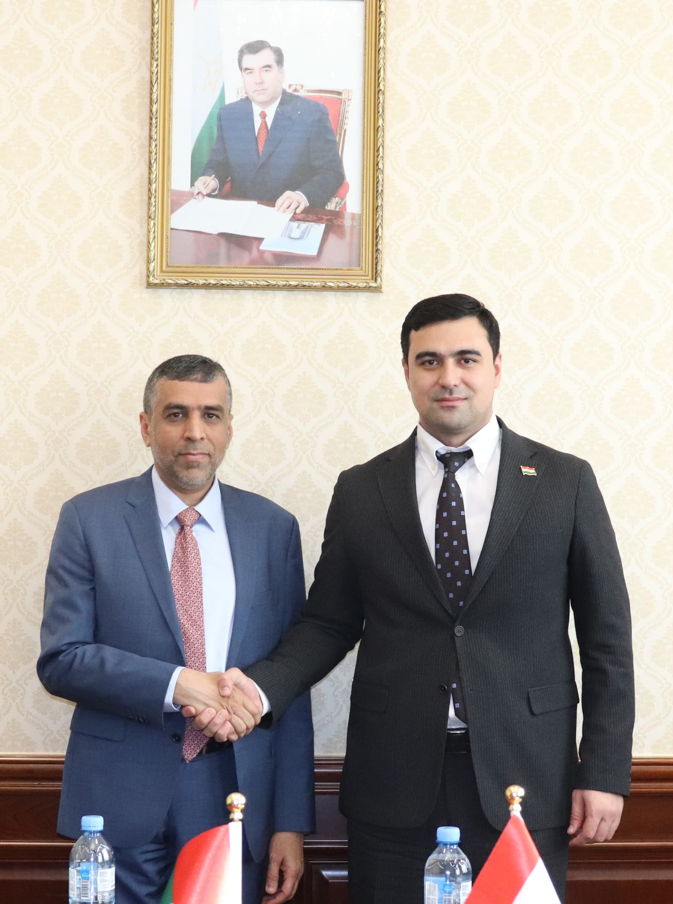 Meeting of the Deputy Minister of Economic Development and Trade of the Republic of Tajikistan with the President of the World Fund Annual Investment Meeting