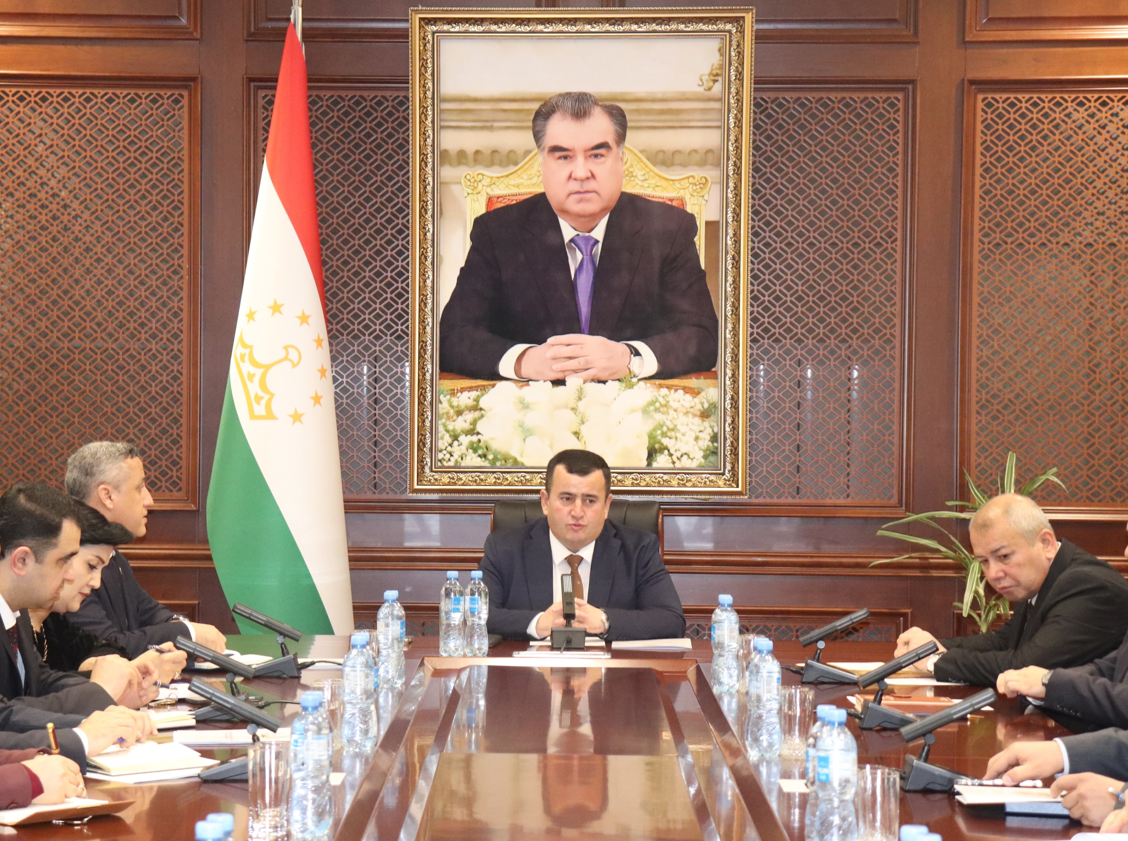 Control Meeting Chaired by the Minister of Economic Development and Trade of the Republic of Tajikistan