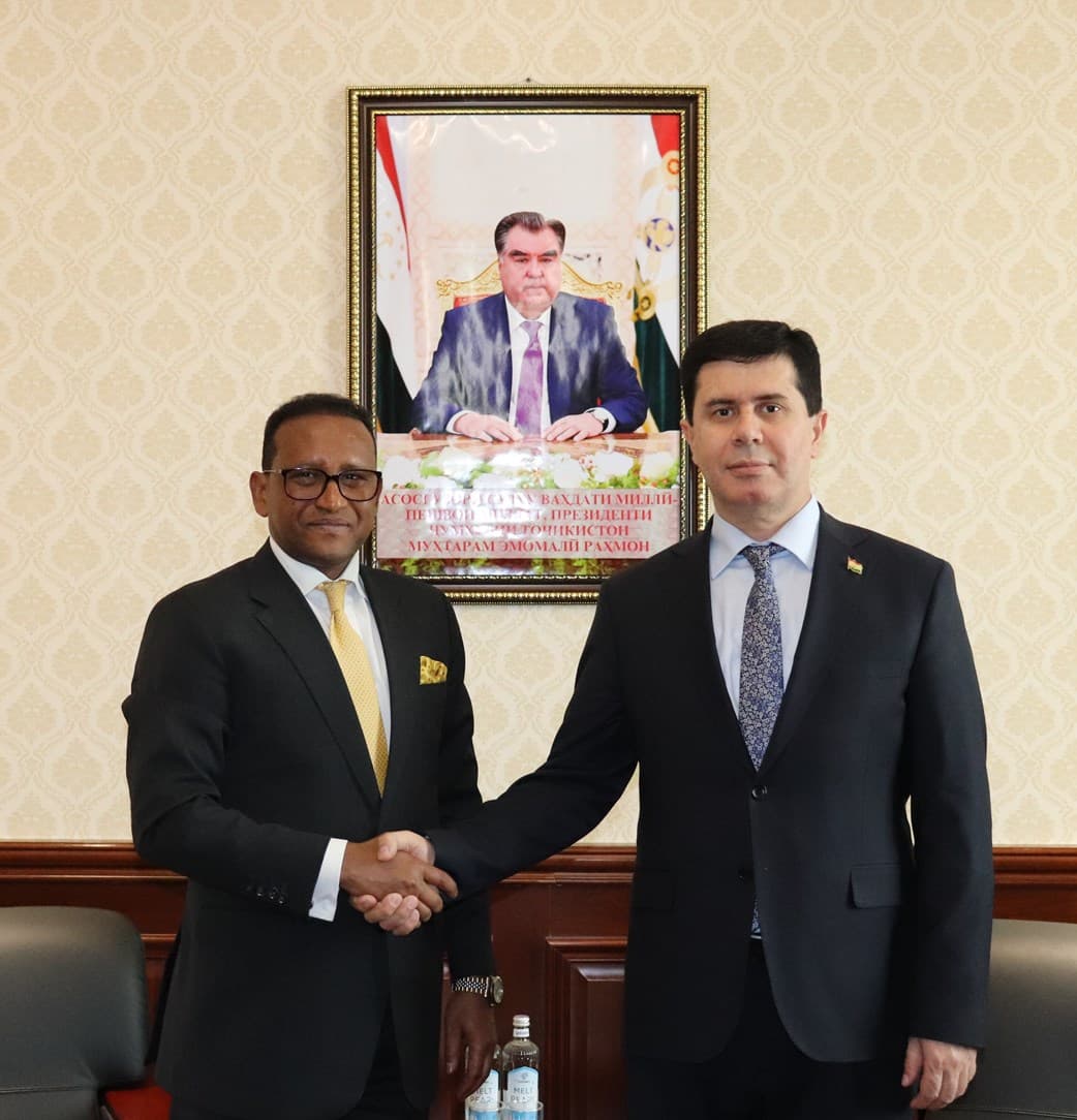 Meeting between the Minister of Economic Development and Trade of the Republic of Tajikistan and the Ambassador of the Federal Democratic Republic of Ethiopia