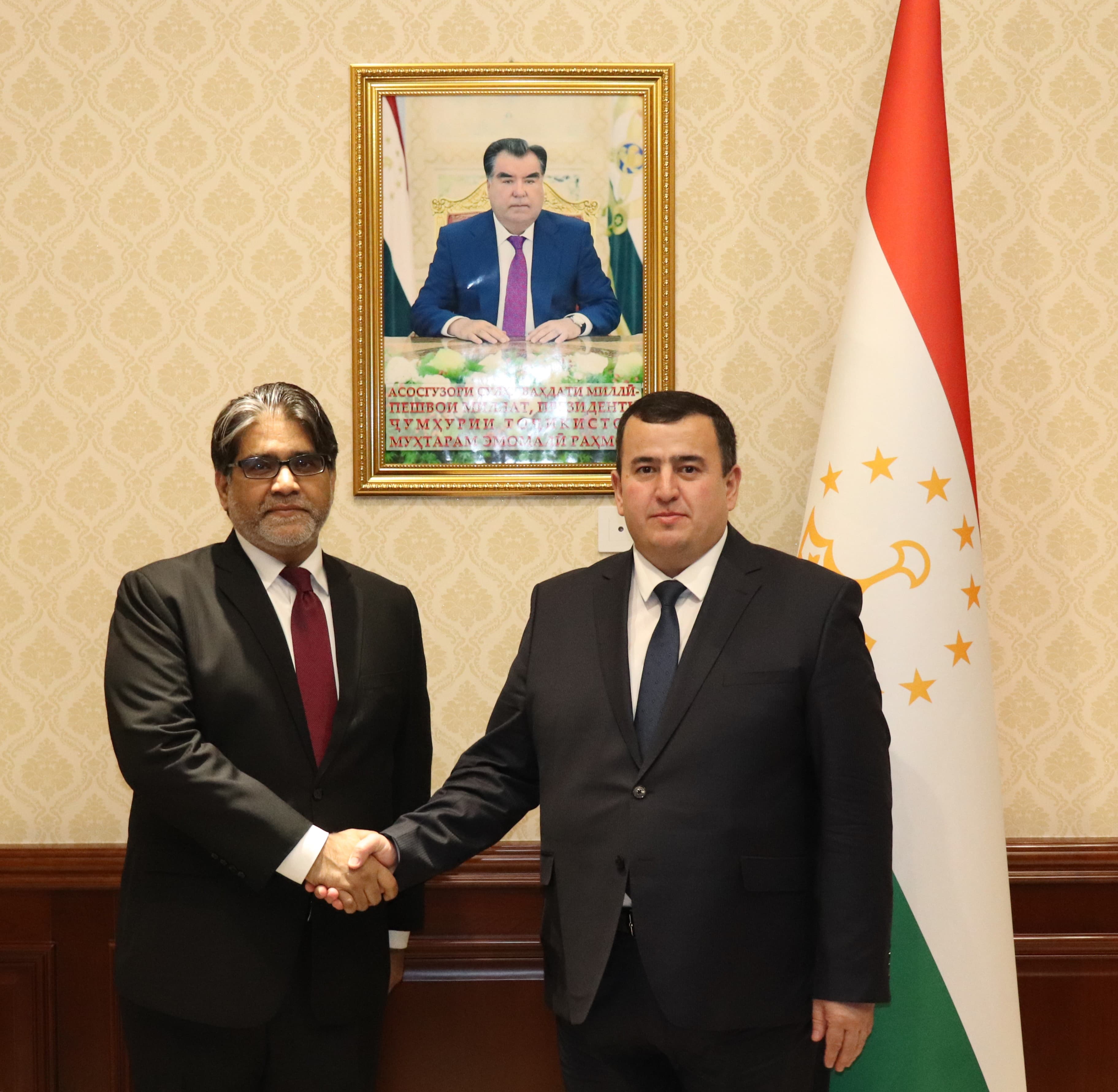 Meeting of the Minister of Economic Development and Trade of the Republic of Tajikistan with the Ambassador Extraordinary and Plenipotentiary of the Islamic Republic of Pakistan